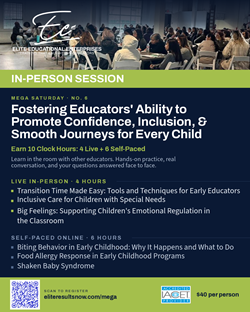 Mega #6 Fostering Educators’ Ability to Promote Confidence, Inclusion, and Smooth Journeys for Every Childimage