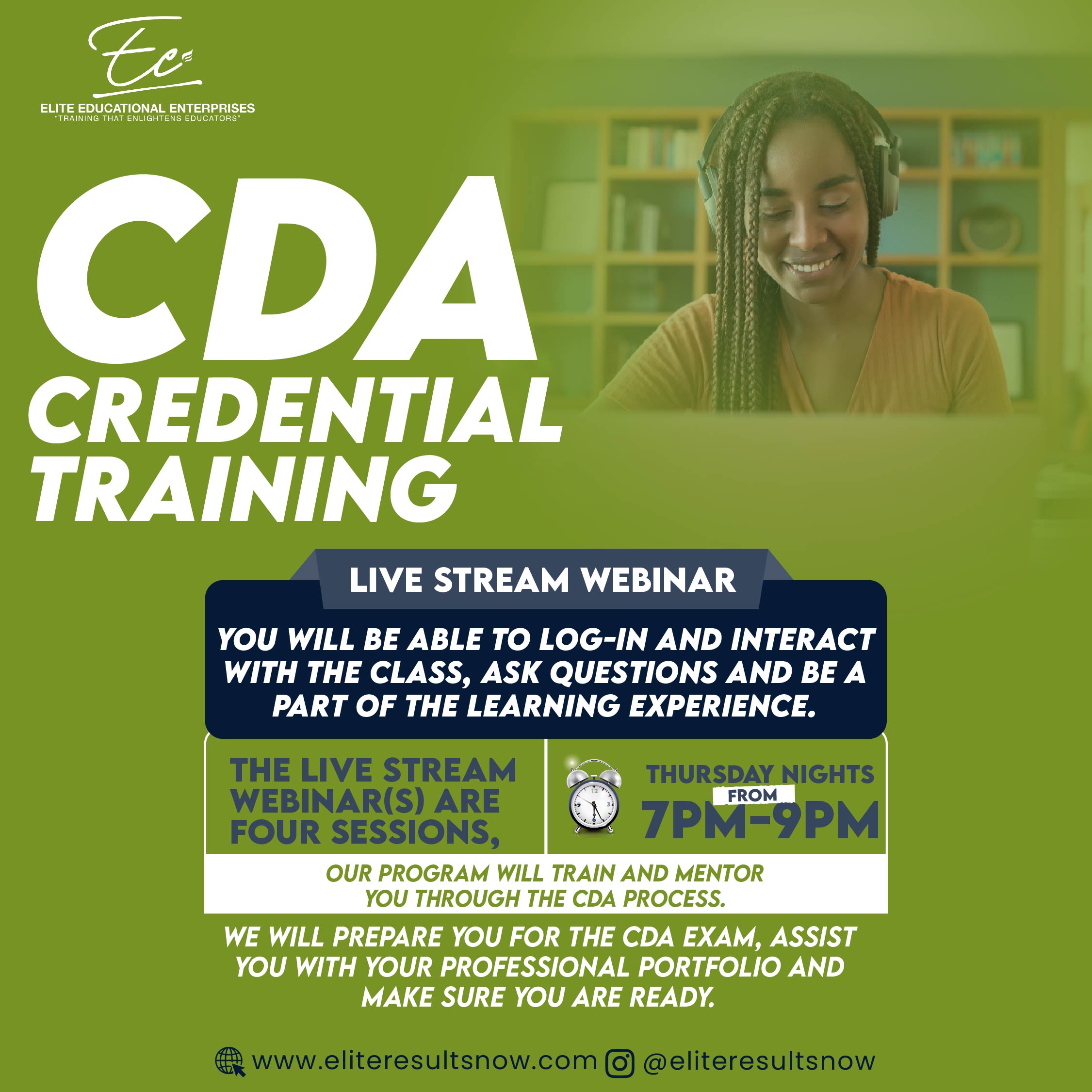 CDA Credential Training | VirtualElite Educational Enterprises