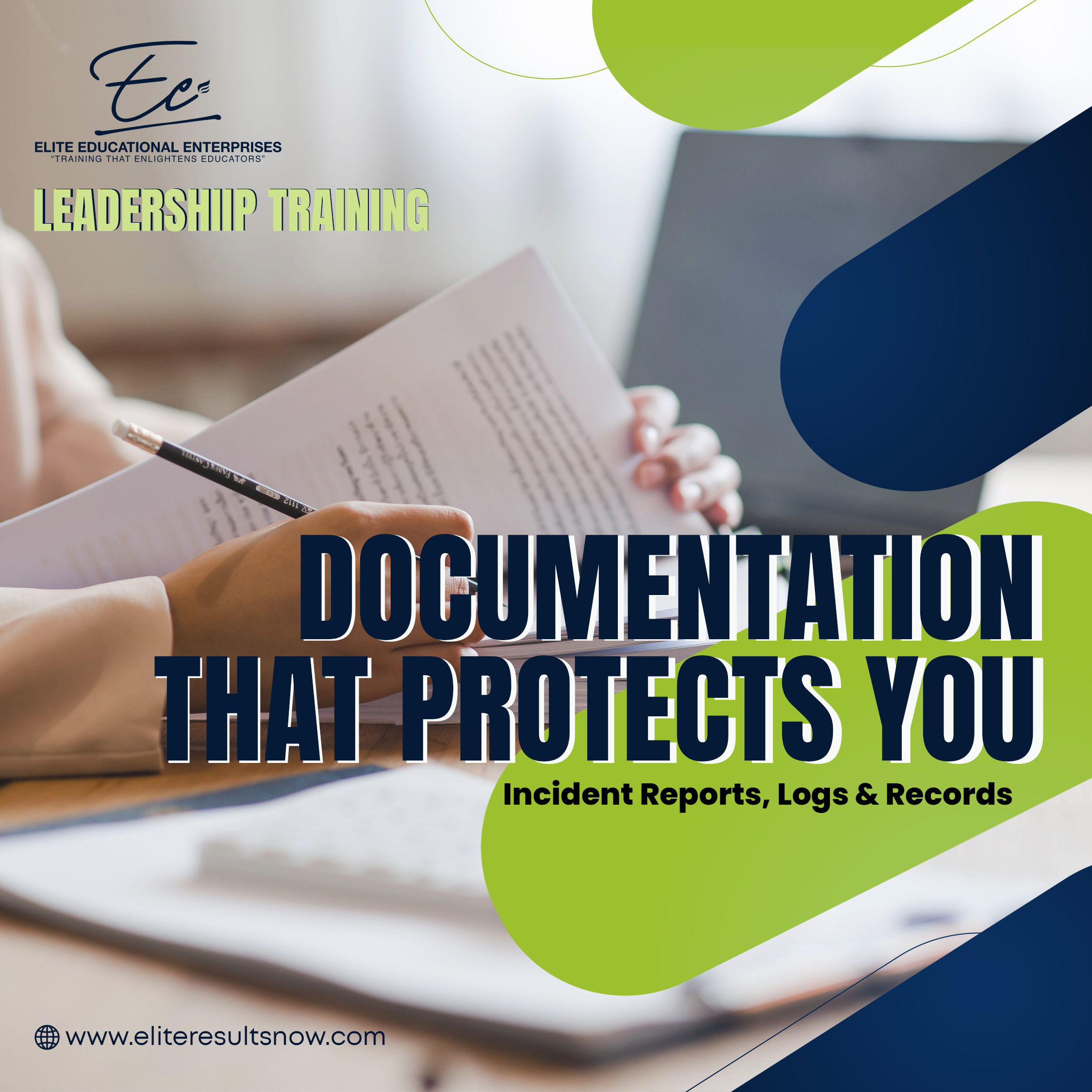 Documentation That Protects You: Incident Reports, Logs & Records