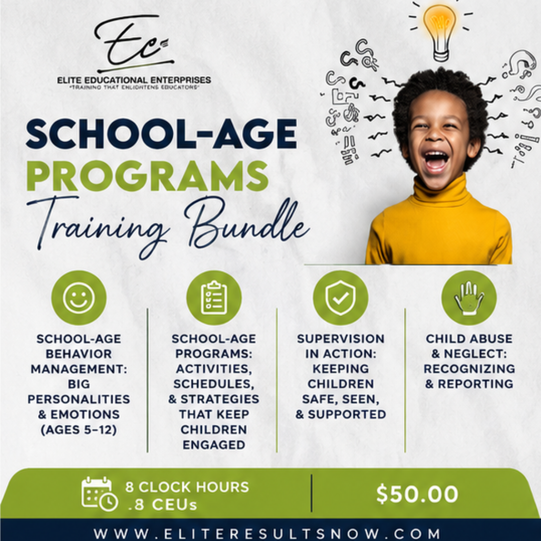 School-Age Program Training Bundle