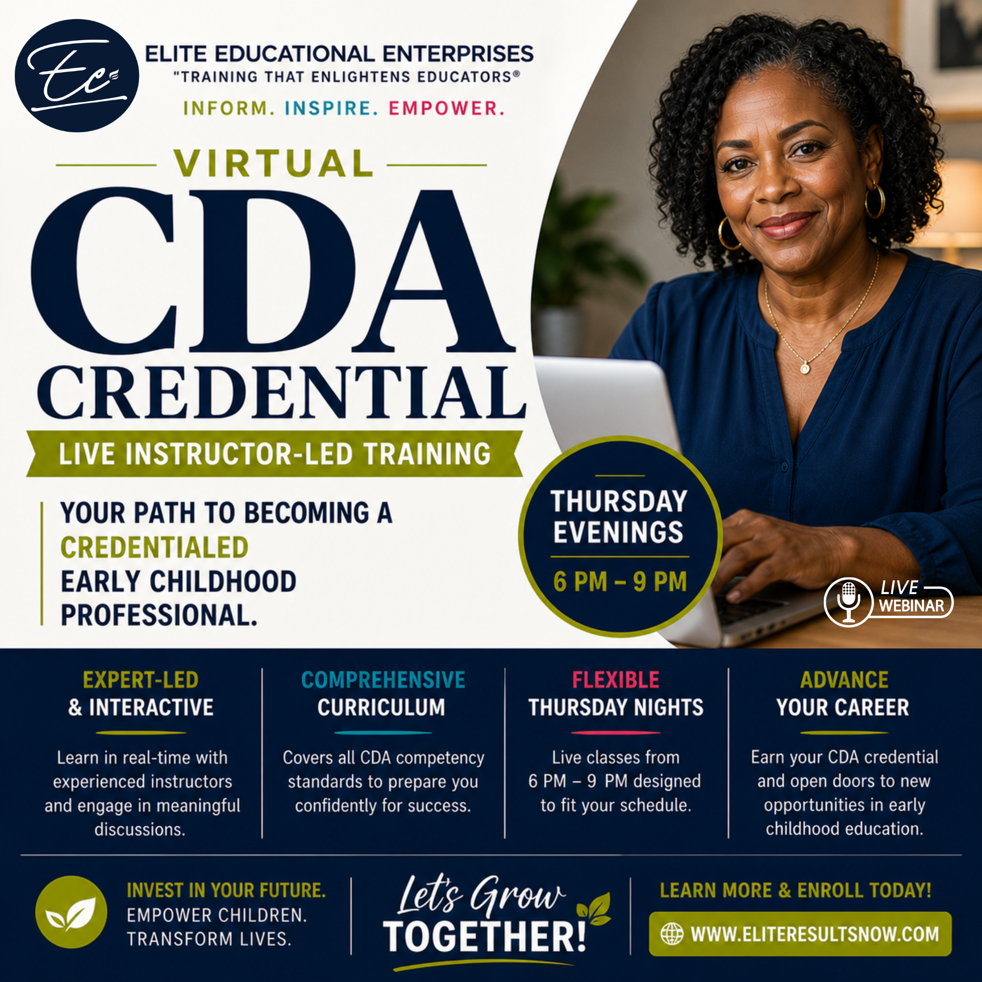 CDA Credential Training | VirtualElite Educational Enterprises